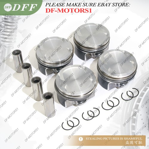 MAHLE Pistons Rings Set Φ74.51mm Φ19mm For VW Golf Audi CXS A3 CJZ 1.4TFSI EA211 - Picture 2 of 6