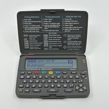 Franklin MWD-440 Bookman Electronic Dictionary Thesaurus Tested Working New Batt
