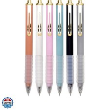 Ballpoint Pens Medium Point 1mm Black Ink Work Pen with Super Soft Grip Ball ...
