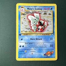 MISTY'S SEAKING - 1st Edition Gym Heroes 55/132 moderately played - 2000 Pokemon on eBay