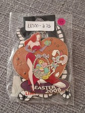 Disney Soda Fountain Roger Jessica Rabbit Pin LE300 Easter 2008