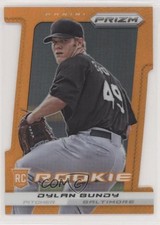 2013 Panini Prizm Orange Prizm Die-Cut 45/60 Dylan Bundy #232 b5f