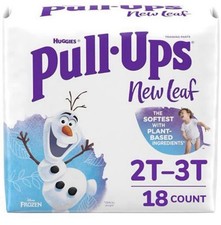 Pull-ups New Leaf Disney Boys 2t-3T. 124 Count