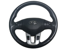 2015 KIA SPORTAGE STEERING WHEEL LEATHER & MULTIFUNCTIONS BLACK SL 561103U751EQ