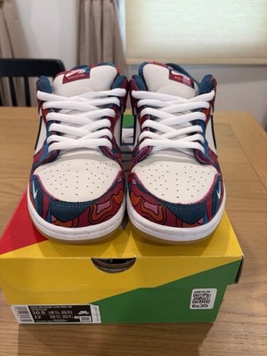 Nike SB Dunk Low Pro Parra Abstract Art (2021) - Size 10.5 Excellent Condition!
