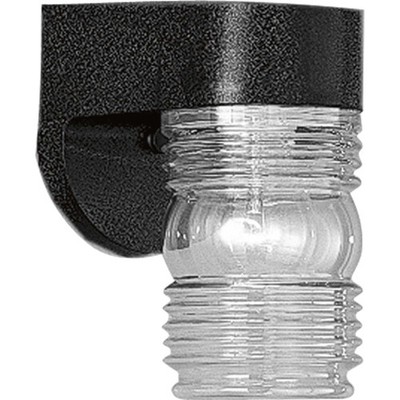 Progress Lighting P5612 Polycarbonate 1 Light 7'' Tall Outdoor - Black
