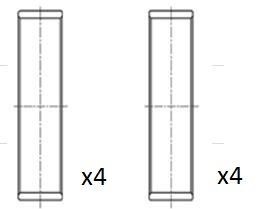 1 X Pleuellager FAI BB2017-025 FüR Opel Insignia A-image