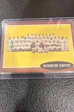 1962 Topps - Washington Senators #206