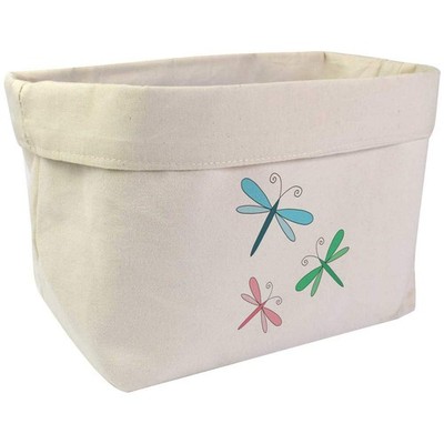Große Canvas-Organizer/Aufbewahrungstasche ''Scribbled Dragonflies'' (OR00034982)