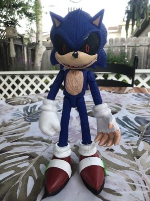 Sonic.EXE action figure Custom Made 