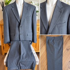 Skopes Men’s Grey 2 Piece Suit 48R Jacket 42R Trousers Formal Wedding Business