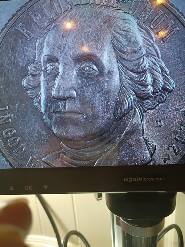 2026 Revolutionary War Quarter Die Clash Error — Ghost Numbers In Hat Rare(Thi