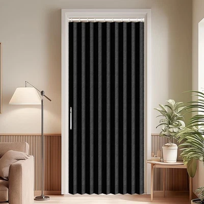 BRANDED Accordion Door Invisible Accordion Doors Interior Magnetic Door Curtain