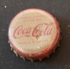Vintage Coca-Cola Cork Lined Bottle Cap - Used