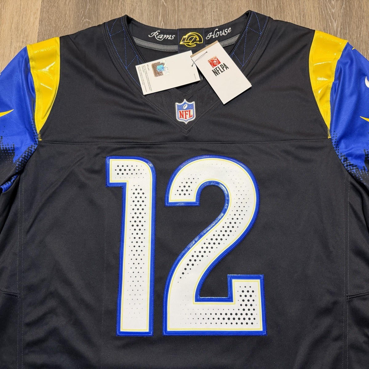 Nike Authentic Puka Nacua Rivalries Jersey Los Angeles Rams