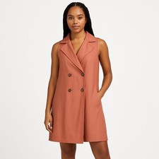 Shein Women's Brown Sleeveless Dress Size XL