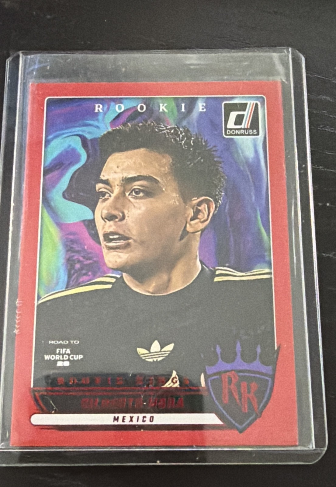 2025-26 Panini Donruss Road to Fifa World Cup - Rookie Kings Gilberto Mora...RED