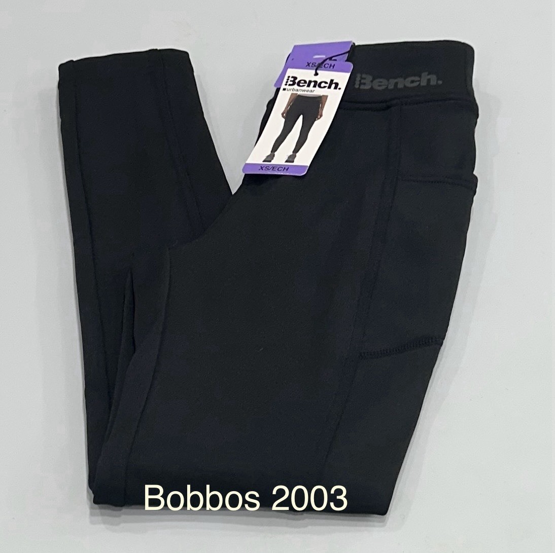 Bench Urbanwear Women's Lined Leggings, Black, Size XS