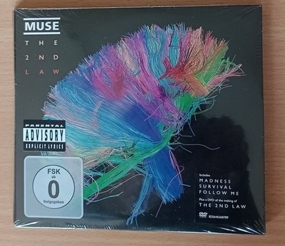 Muse - The 2nd Law - CD/DVD - 2012 - Digipak - Neu OVP