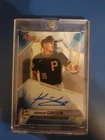 2025 Bowman's Best Konnor Griffin Auto Autograph Blue Refractor #/150 Pirates