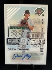 2024 Panini Prospect Edition - Drew Thorpe #174 Silver Prizm Signatures (RC) SOX