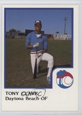 1986 ProCards Daytona Beach Admirals Tony Clark 8d2