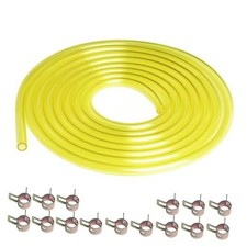 16.4 FT Fuel Line Hose Tube - 1/4" I.D x 3/8" O.D Long Fuel Line 16.4 Feet