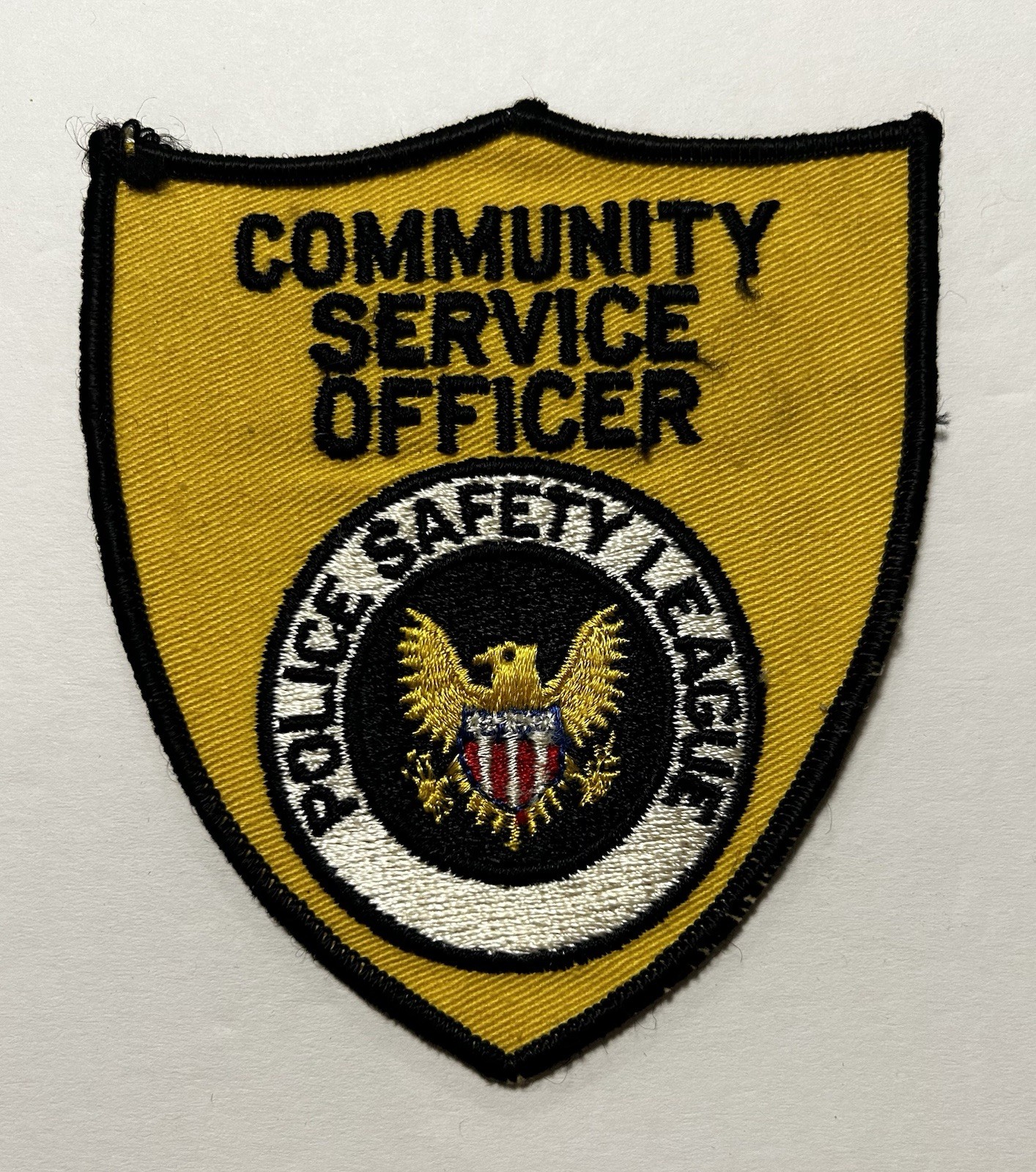 Vintage California Police Safety League Community Service Officer Patch #Pdd16
