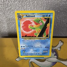 Politoed 27/75 Rare – Neo Discovery 2001 WOTC Pokémon TCG Card LP Non Holo on eBay