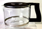 Bunn Coffee Maker 10 Cup Black Carafe Replacement Decanter Pot Glass and Lid