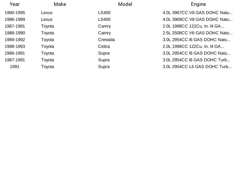 Bomba de combustible Airtex E8119 para Toyota Lexus Camry Celica Cressida Supra LS400 86-99 Foto 4 de 4