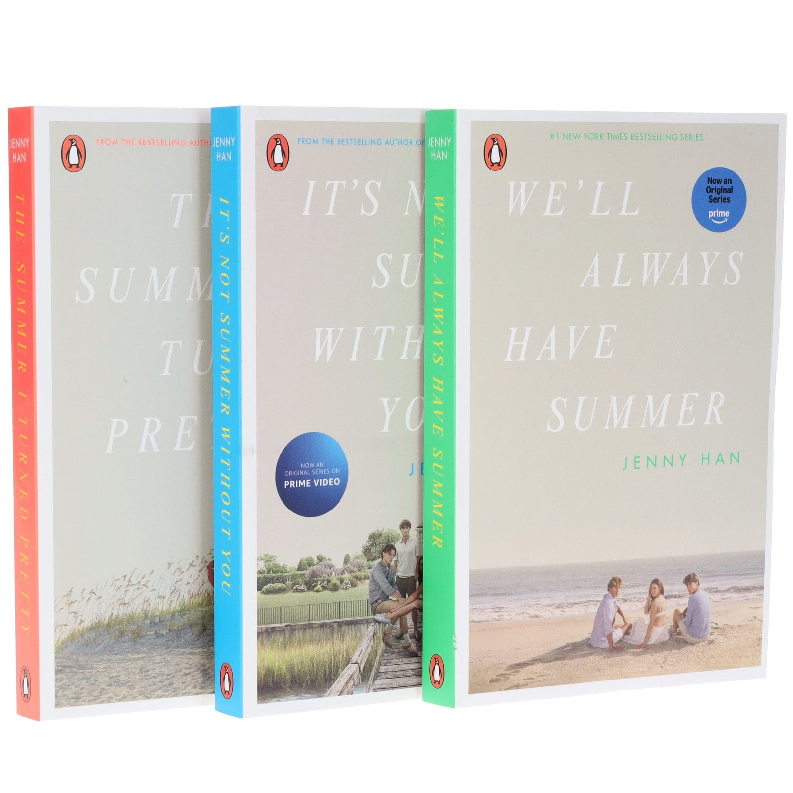 The Summer I Turned Pretty Series by Jenny Han 3 Books - Paperback