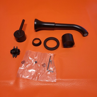 #ad #ad Delta Trinsic T3559LF BLWL Single Handle Wall Mount Bath Faucet trim kit Black $249.99