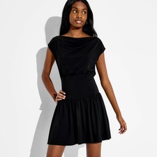 Women's Dolman Sleeve Fit and Flare Mini Dress - Wild Fable