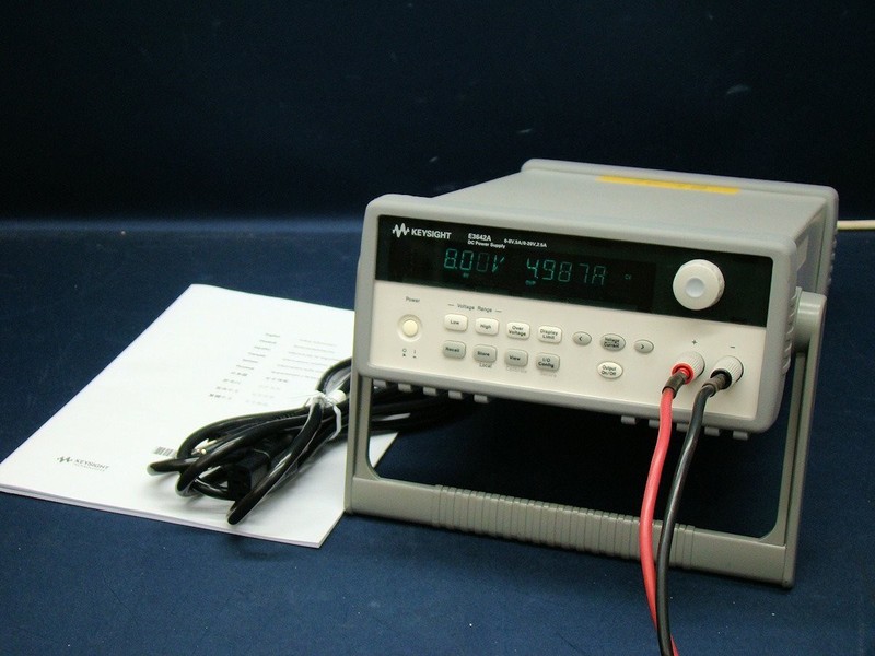 Agilent E3642A DC Power Supply 8V 5A 20V 2.5A 50W Regulated Bench Unit Japan
