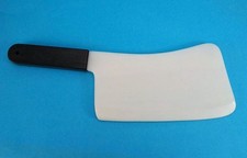Cleaver Butcher's Knife Faux Fake Plastic Halloween Costume Cook Horror Witch