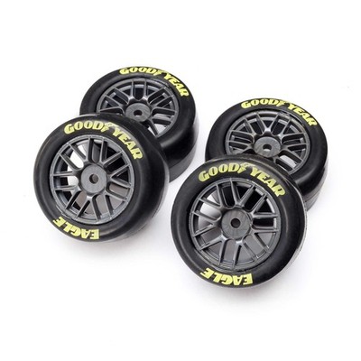 Losi Goodyear Eagle Mounted Tires Soft 4 NG LOS-1937 15 inches, Black 