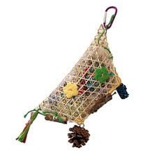 Bird Toy Bird Shredding Foraging Toy Parakeet Toy Chewing Hanging Toy for Cage