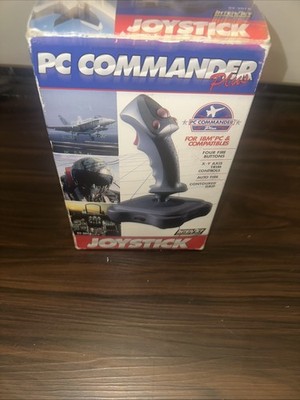VTG PC Commander Plus Flight Simulator Joystick IBM SV-207A Controller NEW