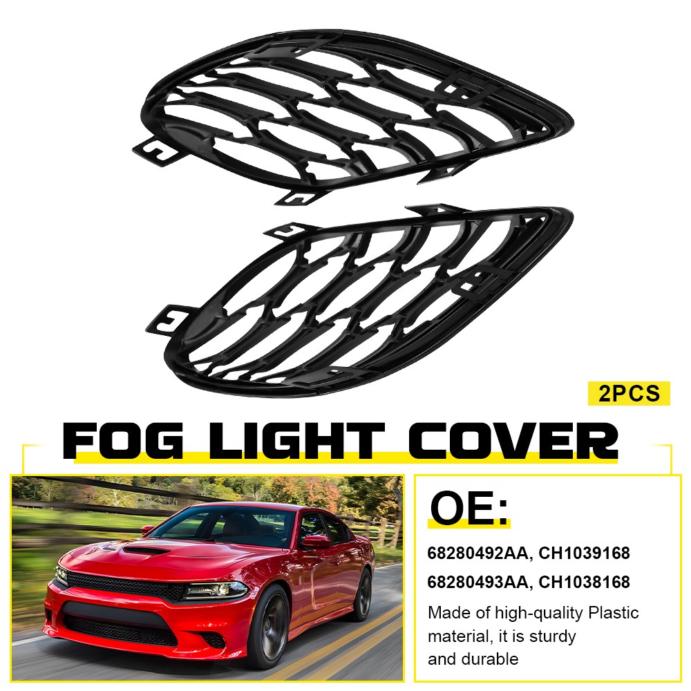 2013 dodge charger fog light cover 2x Front Bumper Grille Trim Black For 2015-2023 US Dodge Charger2016 NO SHIP: AZ Variant:Cherry Berry Fumot Tornado Vape 15000