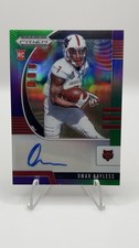 2020 Panini Prizm Draft Picks - Omar Bayless #208 Purple And Green /199 (AU, RC)