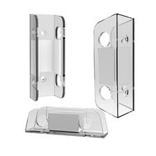 Minimalist Clear Computer Stand With Ergonomic Adjustment For Home Office Setups