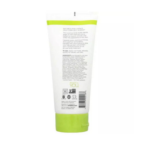 Nourishing Body Butter Kukui Cocoa 8 Oz By Andalou Naturals