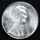 1943-S Steel Lincoln Wheat Penny Uncirculated BU - San Francisco Mint