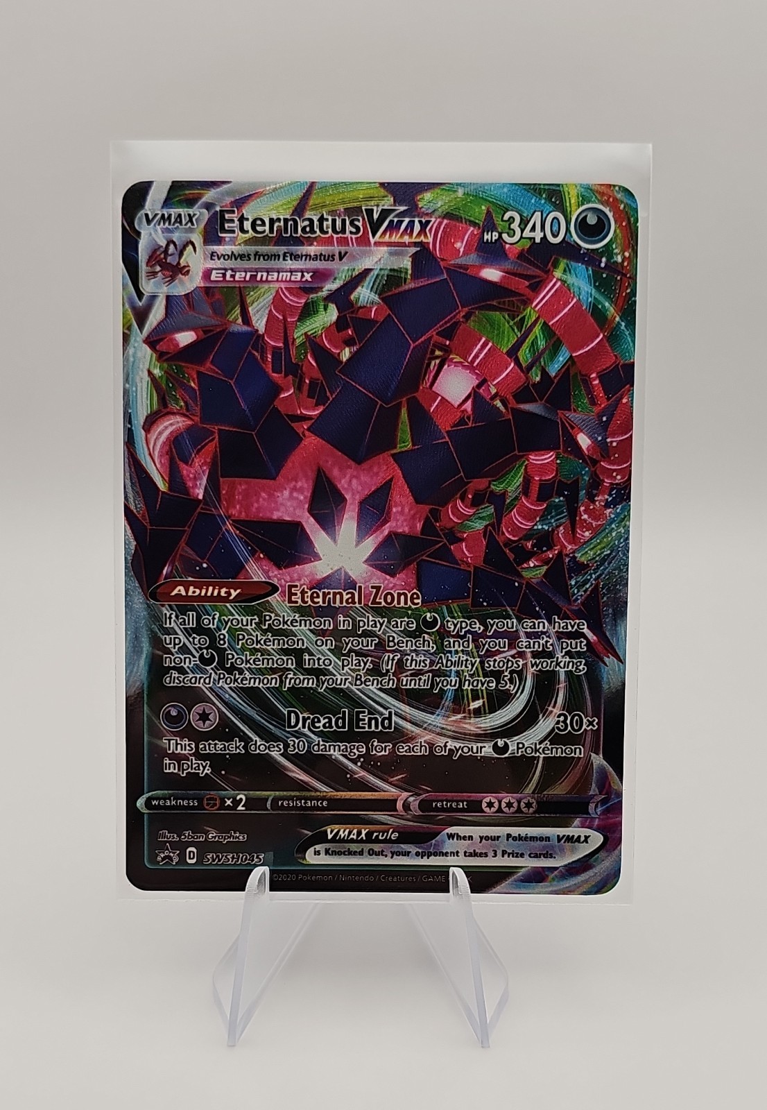 Eternatus VMAX SWSH045 SWSH: Sword & Shield Promo Cards Holo