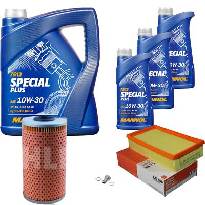 MAHLE Inspektionspaket 8 L MANNOL Special Plus 10W-30 für BMW 8er 850 CSi