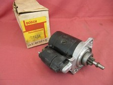 VW Rabbit Scirocco Bosch Starter – German Bosch NOS Rebuilt Unit 1976 - 1984