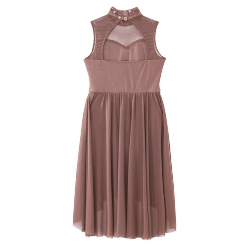 Girls Cut Out Back Ballet Leotard Dress Lyrical Modern Contemporary AU - Foto 75 di 78