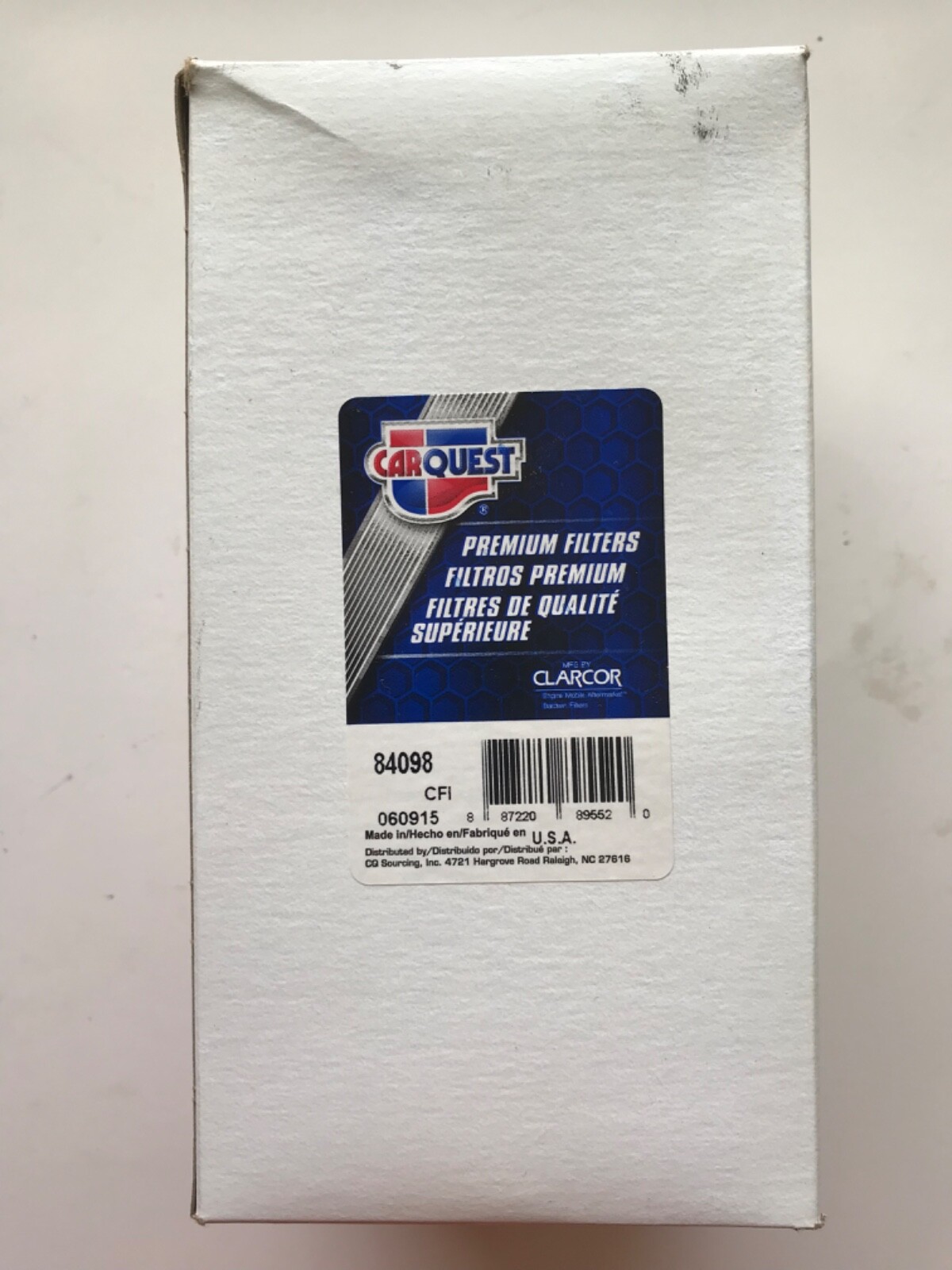 CARQUEST Premium Fluid Power Filter Hydraulic 84098 for sale online eBay