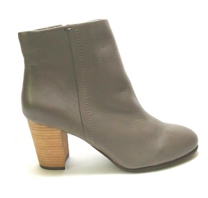 Vionic Women's Perk Kennedy Gray Leather Ankle Boots Comfort Orthotic 9.5 WIDE | eBay